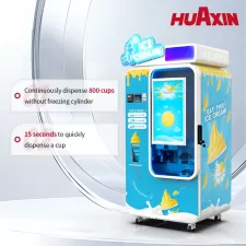 Máquina expendedora de helados - Solución automática de helados 24 / 7